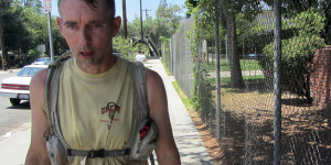 Me, half mile from finish, 2012