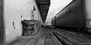 Train tracks, Austin Tx 1980