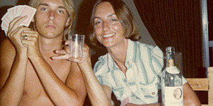 Me, Cyprus, 1977